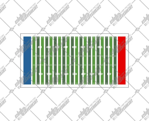 Football Field SVG. EPS. PNG Instant Download File